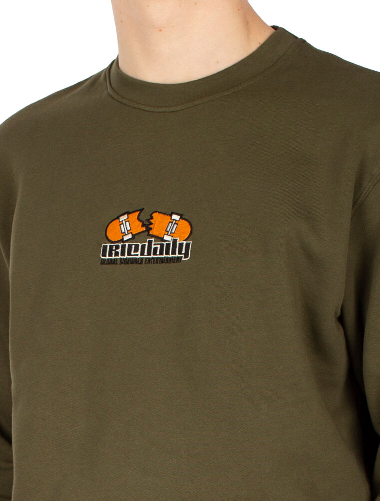 Sidewalk Crewneck [warm olive]