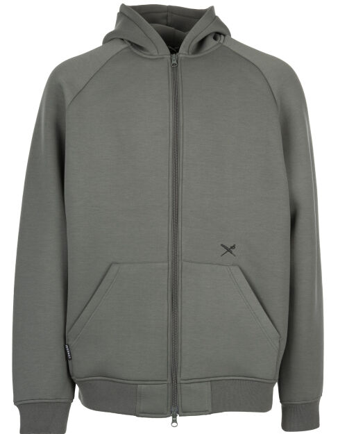 Enzo zip hoodie [dark jungle]