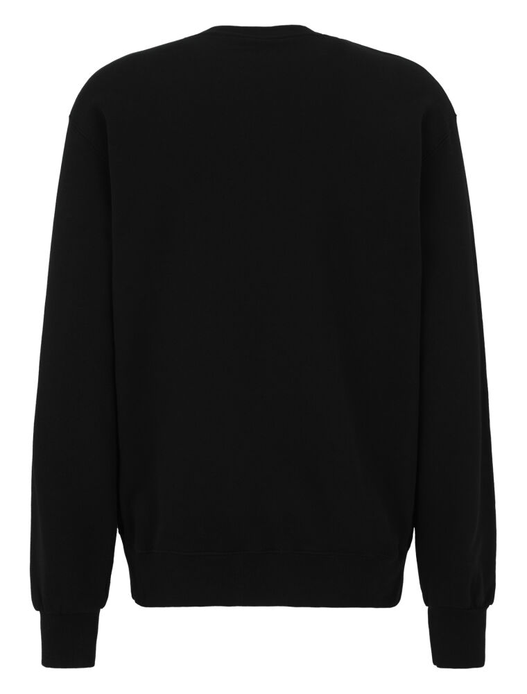 Crown cap crewneck [black]
