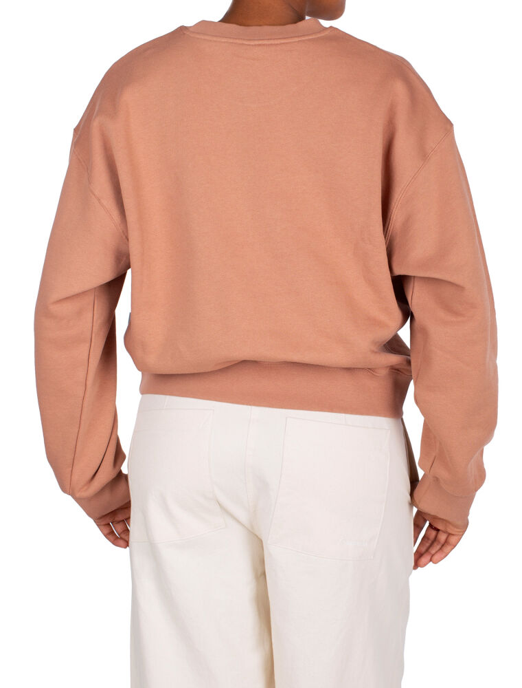 Cropped Mini Crewneck [cedar rose]