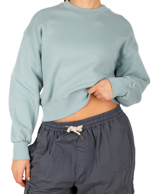 Cropped Mini Crewneck [slate]