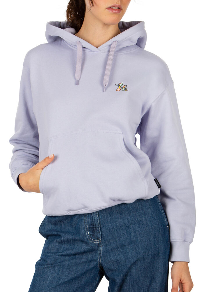 Puffy Dog Hoodie [light lilac]