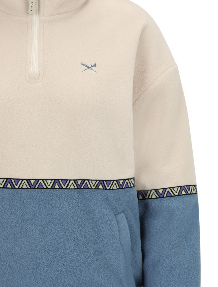 Holina Fleece Troyer [greyblue]