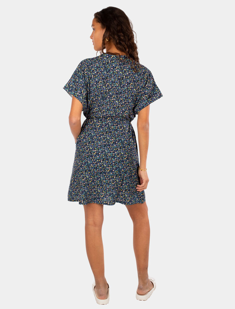 Franji Short Dress [coal]