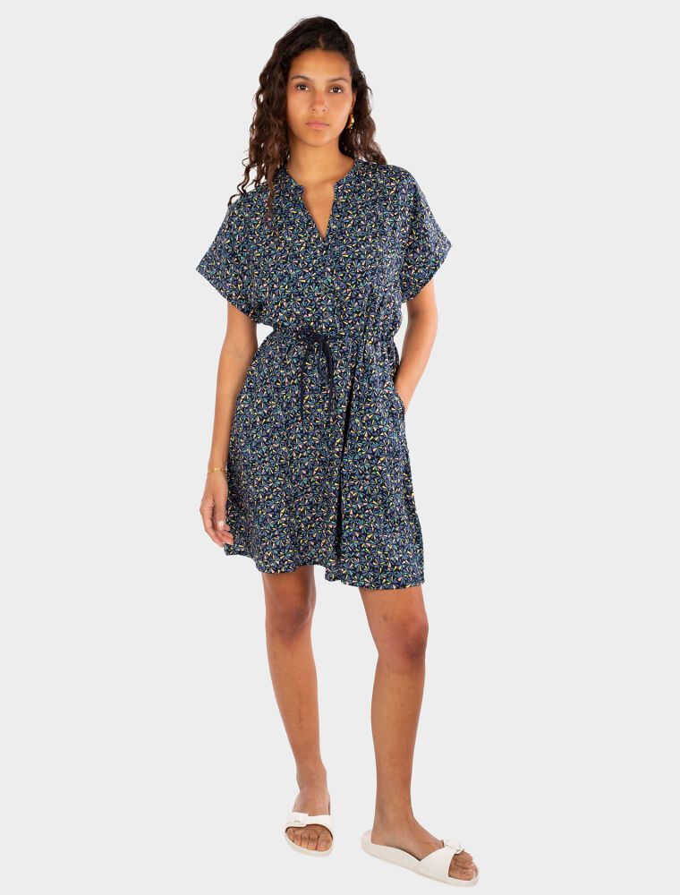 Franji Short Dress [coal]