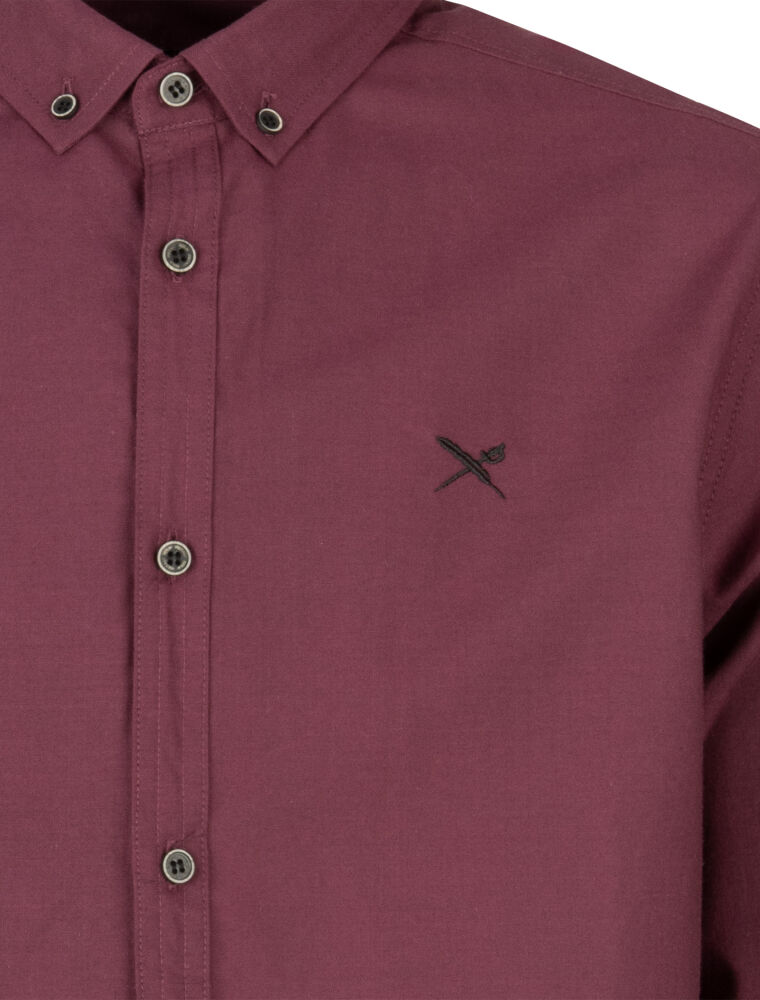Samuel LS Shirt [wine]
