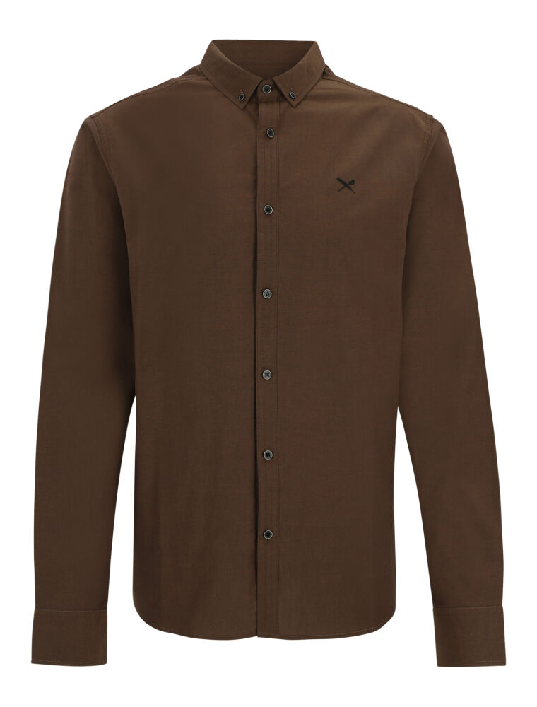 Samuel LS Shirt [dark coffee]