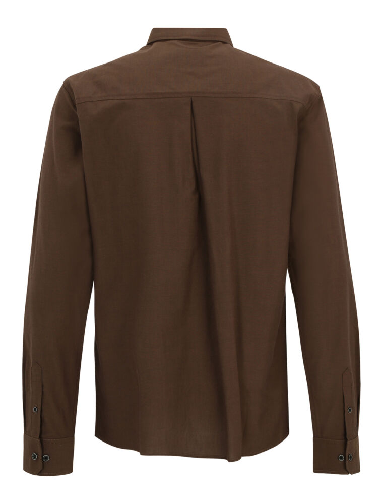 Samuel LS Shirt [dark coffee]