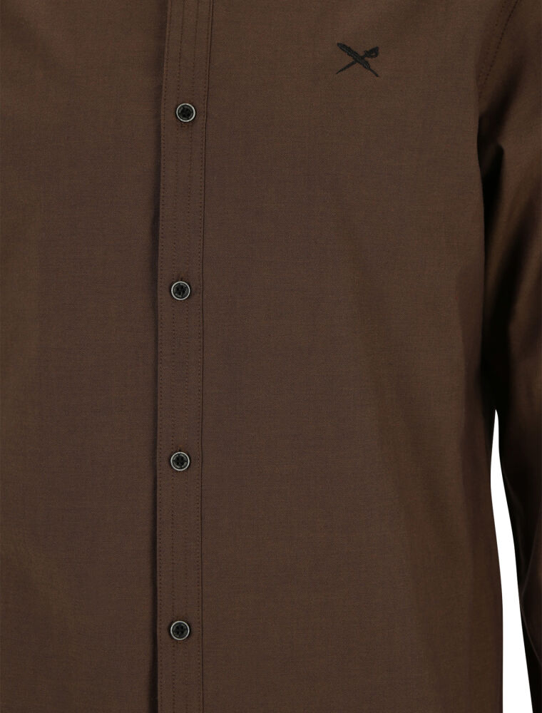Samuel LS Shirt [dark coffee]