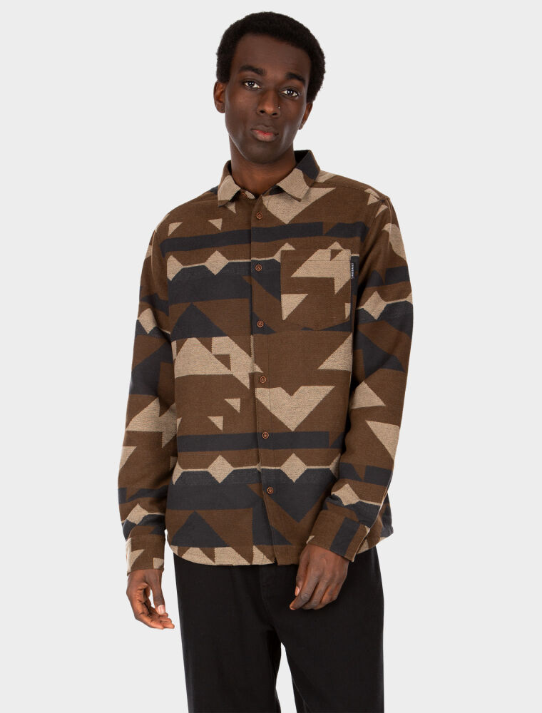 Santania Shirt [dark coffee]