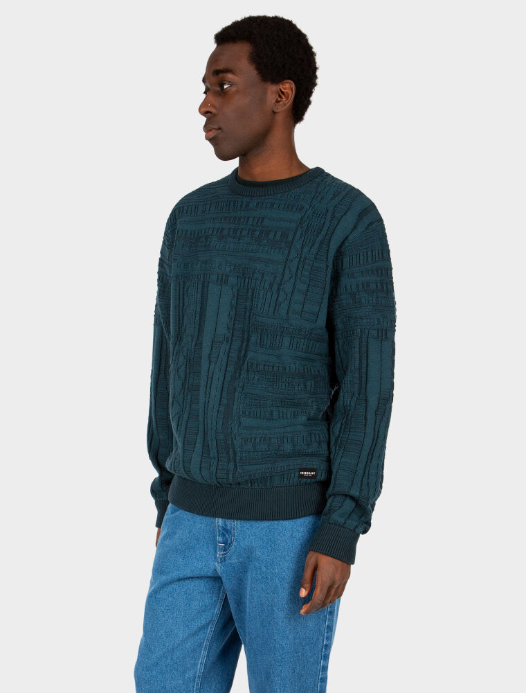 Theo Structure Knit [dark jungle]