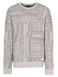 Theo Structure Knit [stone grey]