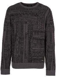 Theo Structure Knit [black-anthra]