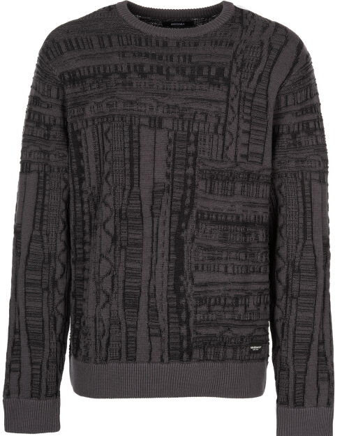 Theo Structure Knit [black-anthra]