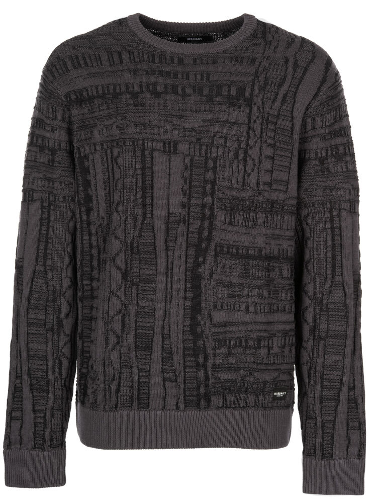Theo Structure Knit [black-anthra]