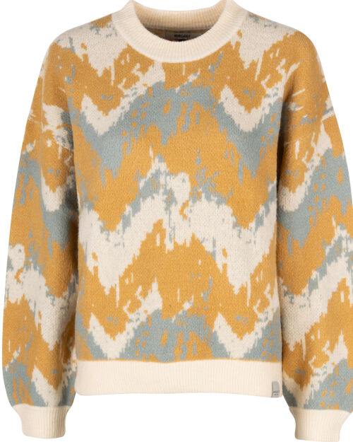 Boxy Fluff Knit [khaki grey]