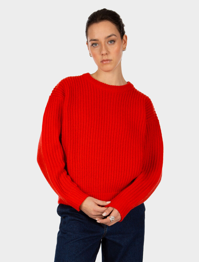 Hairiette Knit [red alert]
