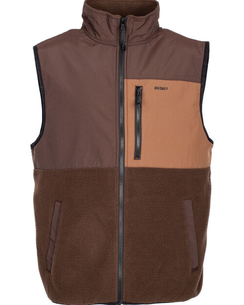 On Deck Fleece Vest [dark coffee]