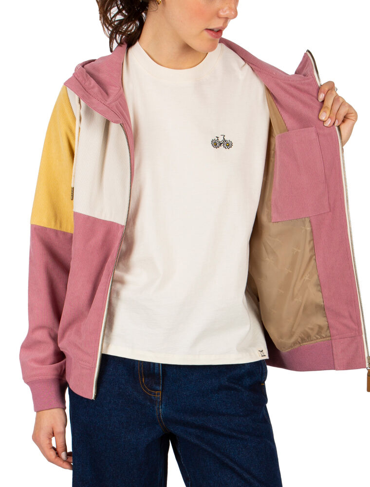 Patchy Jacket [plum]