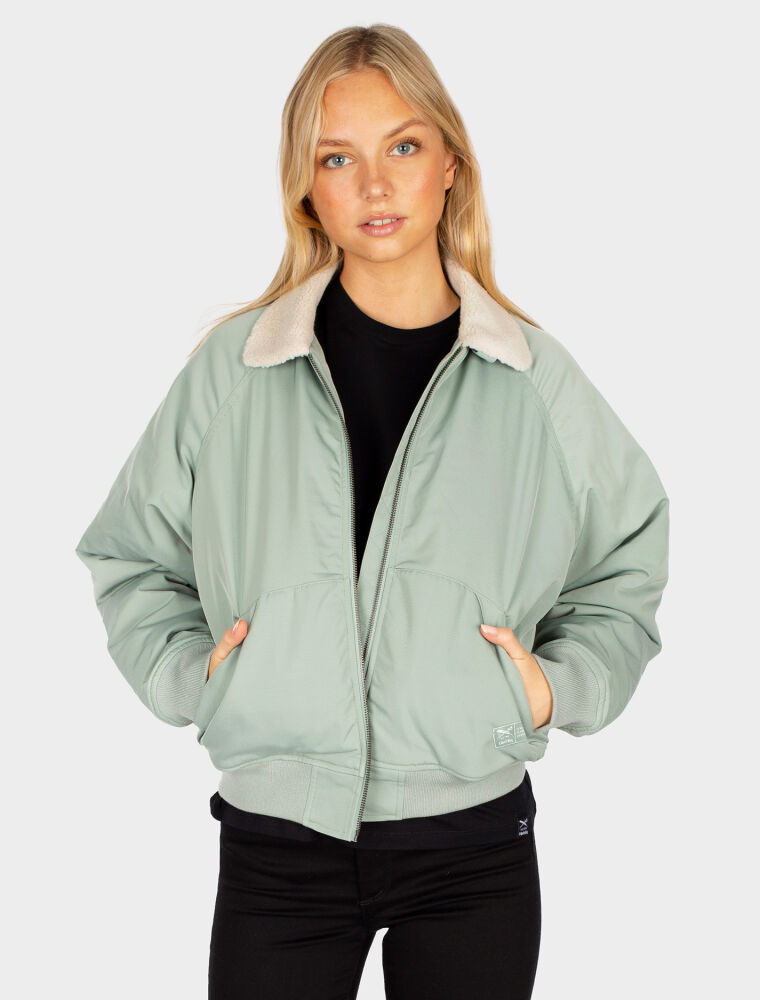 Melly Pilot Jacket [light sage]