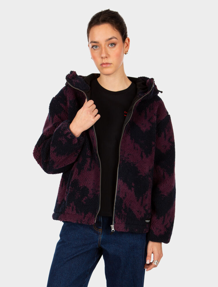 Pat Teddy Jacket [navy red]