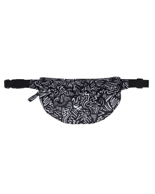 Resort Hip Bag [black white]