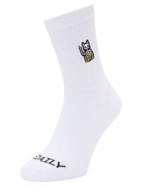 Hallow Cat Socks [white]