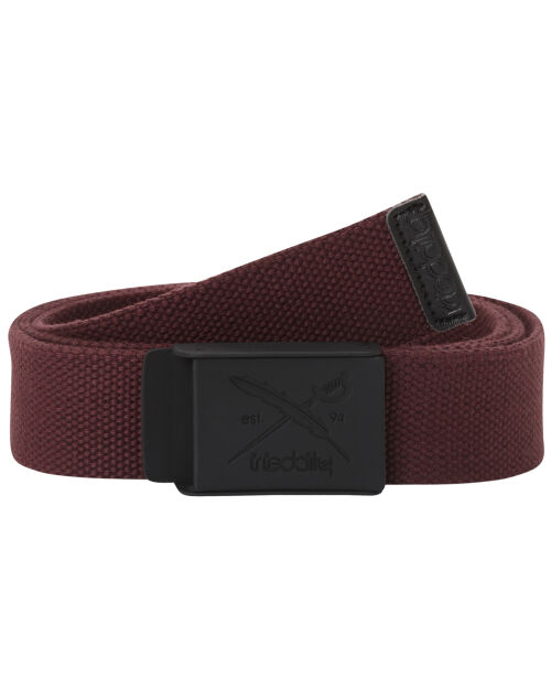 Flag Rubber Belt [wine]