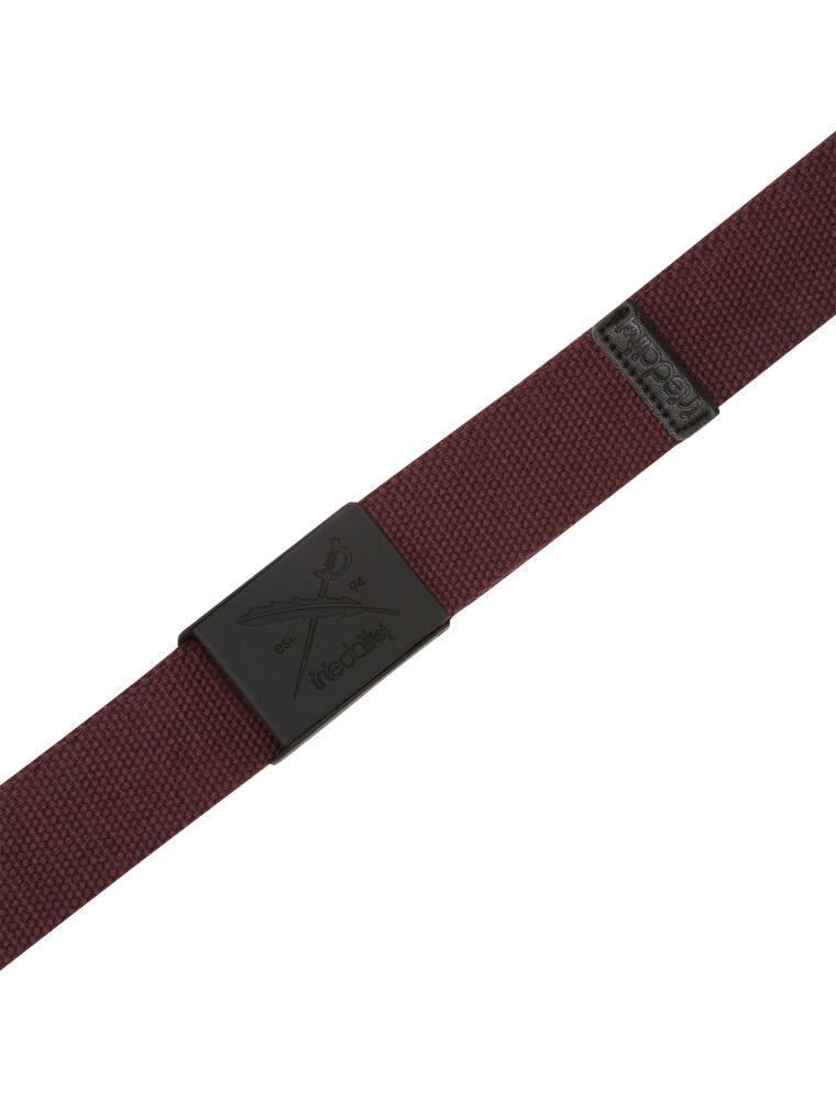 Flag Rubber Belt [wine]