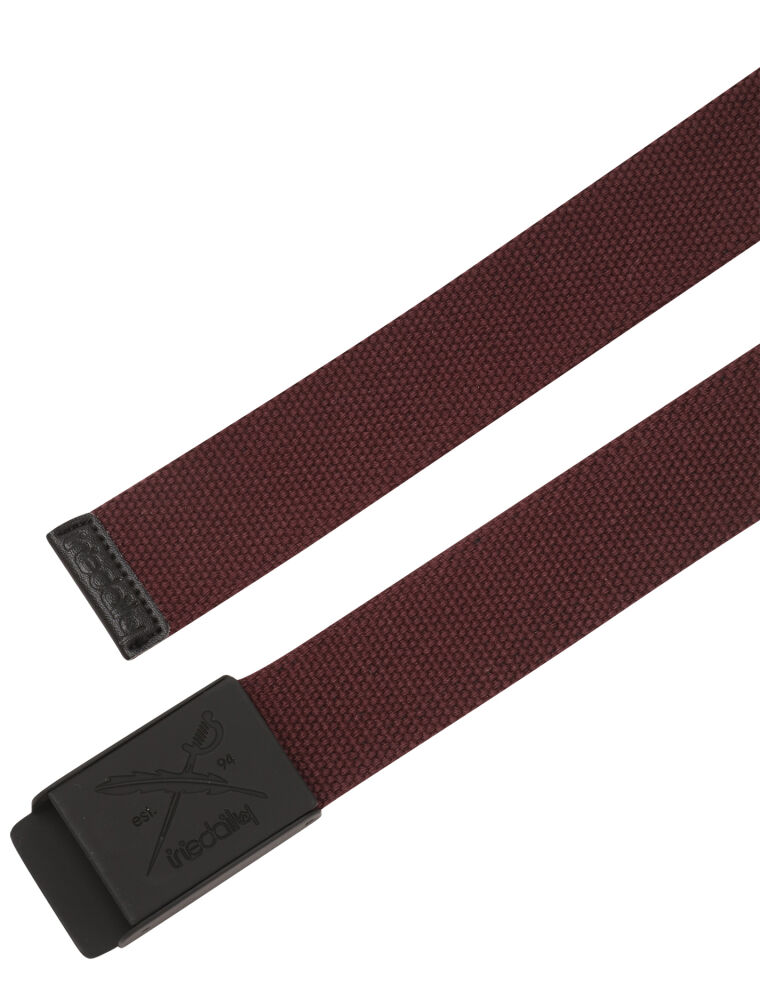 Flag Rubber Belt [wine]